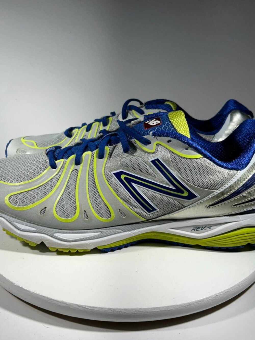 New Balance Baddeley 890 V3 Mens Running Shoes Sneaker Size 14 Gray Blue Walking